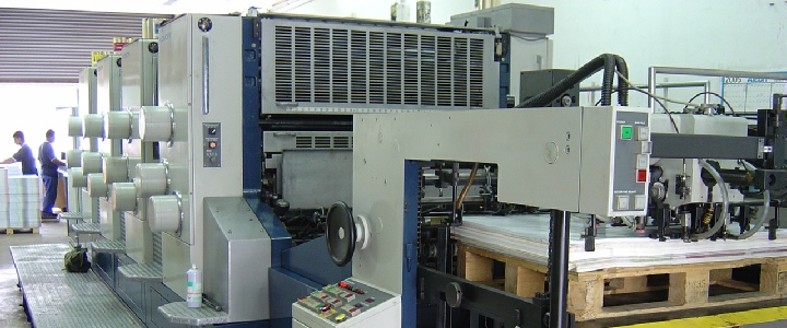 commercial utilisé des machines d'impression Komori